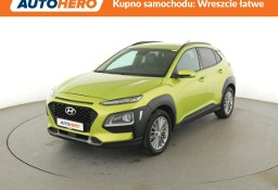 Hyundai Kona navi klima auto grzane fotele kamera i czujniki parkowania hak