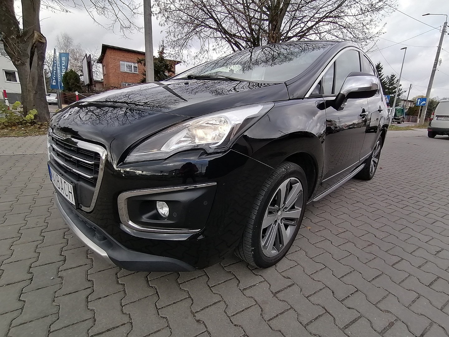 Peugeot 3008 II 1.6 HDI 112KM,AUTOMAT,NAVI, skóra, klimatronic! przeb-102 tyś!