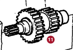 Fendt Favorit 514 Koło Zębate Potrójne CZĘŚCI 514100220230