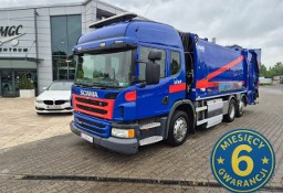 Scania P340 LB 6X2 ŚMIECIARKA / 2 KOMORY / JOAB ANACONDA TWIN / CNG / 1 WŁ