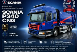 Scania P340 LB 6X2 ŚMIECIARKA / 2 KOMORY / JOAB ANACONDA TWIN / CNG / 1 WŁ