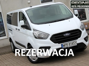 Ford Transit Custom 9-osob. L2 130KM Salon PL FV23% 1WŁ Android/Apple Tempomat Gwarancja-1