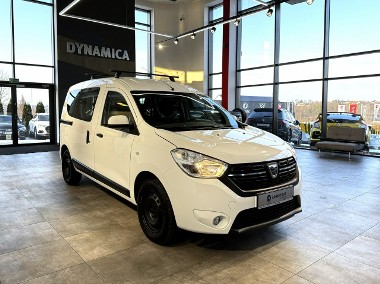 Dacia Dokker Laureate 1.6SCe 102KM M5 2018 r., salon PL, I właściciel, f-a VAT-1