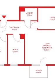 Mieszkanie, sprzedaż, 71.67, Gdańsk, Łostowice-2