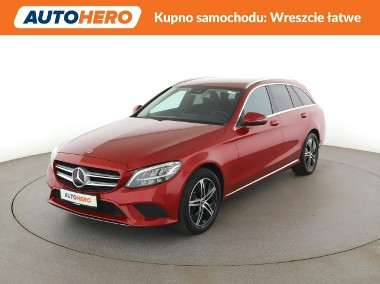 Mercedes-Benz Klasa C W205 mHEV automat full LED navi półskóra klima auto kamery grzane fotele-1