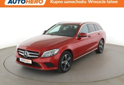 Mercedes-Benz Klasa C W205 mHEV automat full LED navi półskóra klima auto kamery grzane fotele
