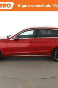 Mercedes-Benz Klasa C W205 mHEV automat full LED navi półskóra klima auto kamery grzane fotele-2