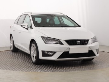 SEAT Leon III , Salon Polska, Serwis ASO, Skóra, Klimatronic, Tempomat,
