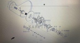 CLAAS 00 0665 190 3-wariator/Claas Lexion 770