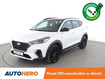 Hyundai Tucson III N-Line automat 177KM alcantara navi kamera grzane fotele+kier. tempo