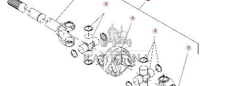 Valtra S274 S294 S324 S394 Fendt S927 S930 S933 S939 Półoś Zwrotnica Wał Prawa 7700661404-1