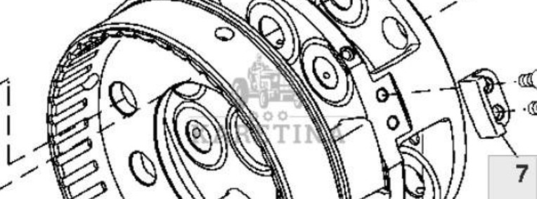 John Deere 8130 8230 8330 8430 8530 Układ Planetarny Skrzyni Biegów IVT CZĘŚĆI RE322048-1