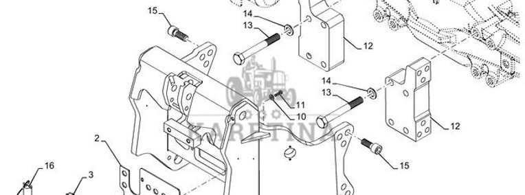 New Holland T6090 T6070 Rama 48062969-1