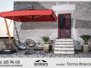 Parasol ogrodowy Scolaro model Torino Braccio 3,4m-1