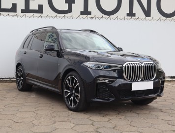 BMW X7 Salon Polska, Serwis ASO, Automat, 7 miejsc, VAT 23%, Skóra,