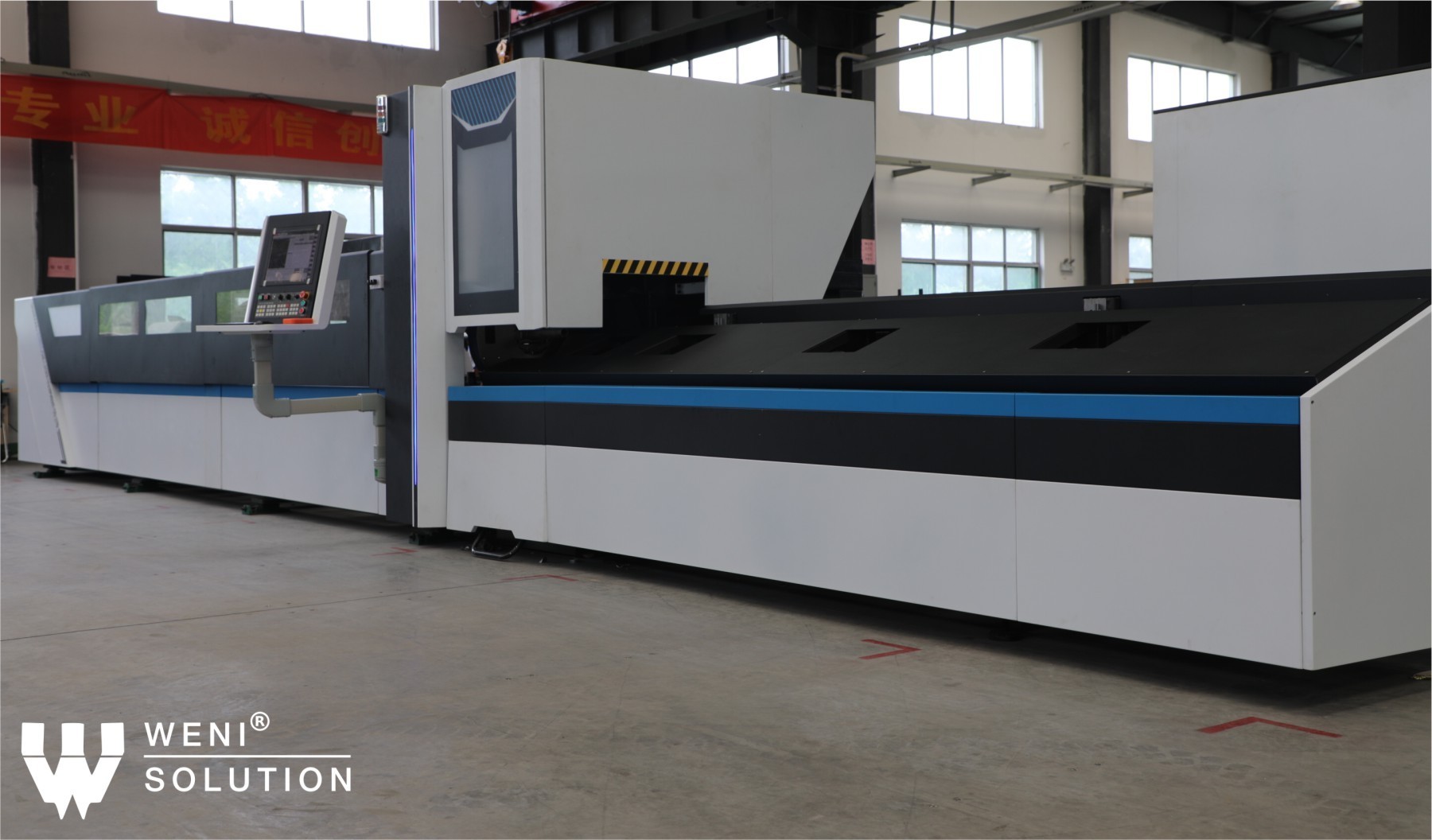 Fiber Laser Wycinarka Cnc Do Rur Profili Weni T Kw Autom Za Adunek