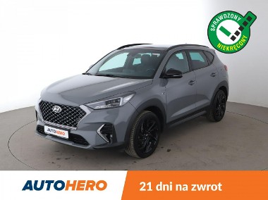 Hyundai Tucson III N Line, 4x4, automat, full LED, skóra/alcantara, navi, kamera i czuj-1