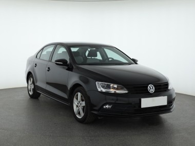 Volkswagen Jetta VI , Salon Polska, Serwis ASO, Klima, Tempomat, Parktronic,-1