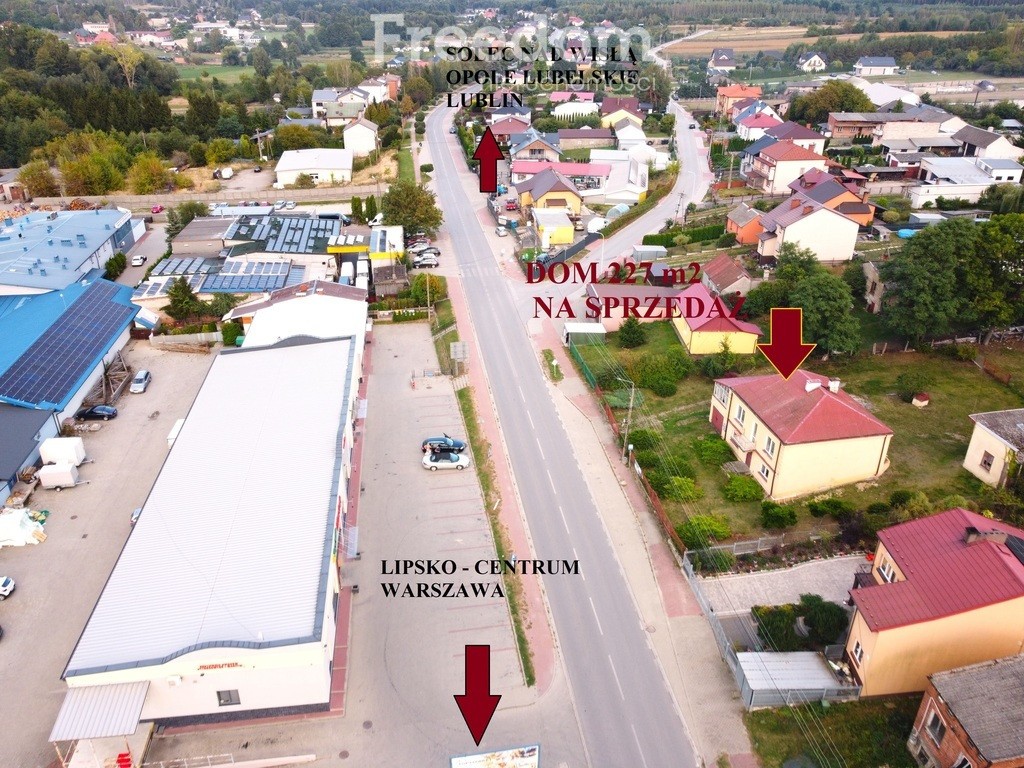 Dom na sprzedaż, 3 pokoje, 228 m², Lipsko
