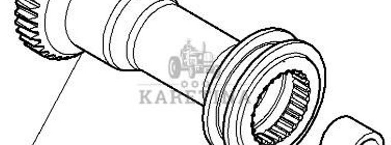 Massey Ferguson 5410 Łącznik Skrzyni Biegów CZĘŚCI 4305890M95-1