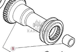 Massey Ferguson 5410 Łącznik Skrzyni Biegów CZĘŚCI 4305890M95