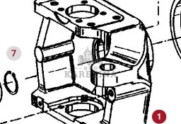Fendt Favorit 514 Zwrotnica Korpus Obudowa Prawa Lewa CZĘŚCI F395301021030 F395301021020