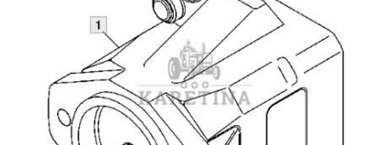 John Deere 7600 7700 7800 Pompa Hydrauliczna AL75305 AL161043 RE203720 RE173961-1