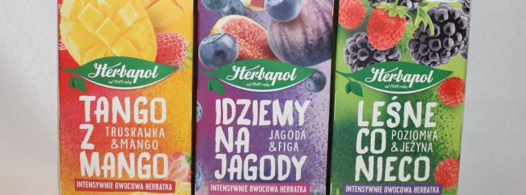  Herbapol herbata owocowa - mango truskawka , figa jagoda , poziomka jeżyna-1