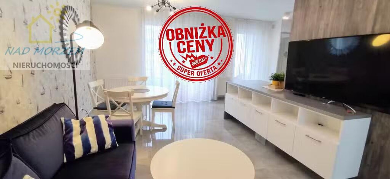 3 pokoje, urządzone, wysoki standard, 650 m do morza