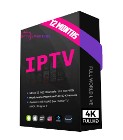 12 miesięcy usług premium IPTV na żywo 