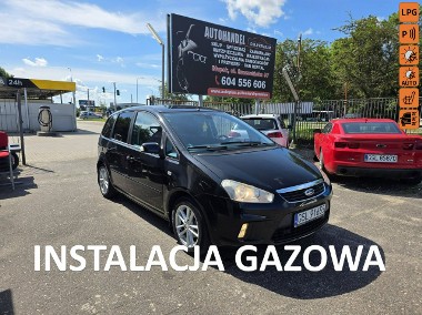 Ford C-MAX I 1.8 Benzyna + LPG 125 KM, LIFT, Klimatyzacja, Alufelgi, Grzane Fotel-1