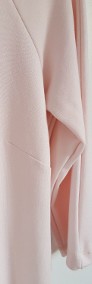 Nowa sukienka Troll M 38 jasnoróżowa mini krótka dekolt na plecach-3