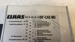 Claas BIF-CAB MD 013874.2 | 013874.1 | 013874.0 | 013874.3