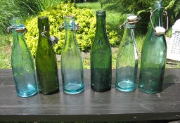 Butelki szklane – PRL Vintage. 