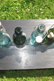 Butelki szklane – PRL Vintage. -3