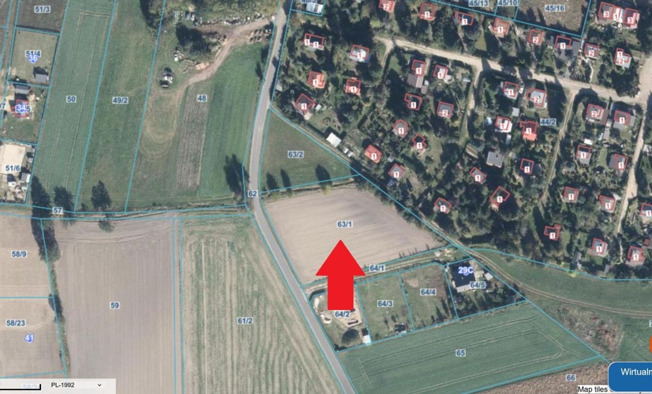 Sprzedam działkę budowlaną w Kołacie - Widok 4