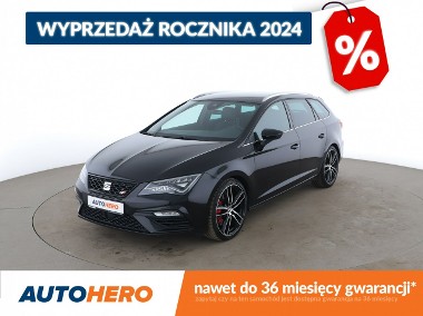 SEAT Leon III 2.0TSI DSG Cupra 300 Klima Navi ACC Grzane Fotele Asystenci Kamery L-1