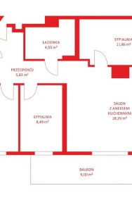 Mieszkanie, sprzedaż, 73.66, Gdańsk, Orunia-2
