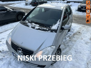 Mercedes-Benz Klasa A W169 Benzyna, klimatronik, drugie alufelgi, Eco, podgrz. fotele, isofix-1