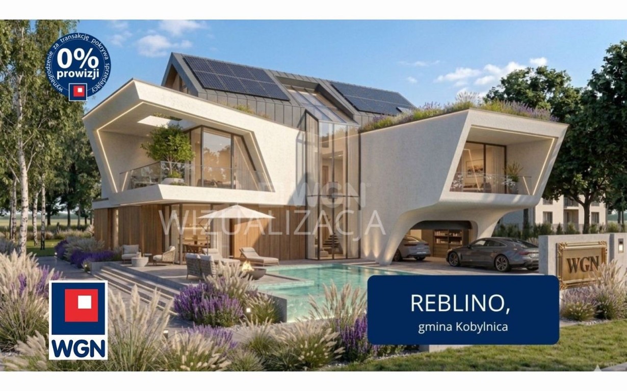 Działka na sprzedaż, 1696 m², Kobylnica Reblino, Kobylnica