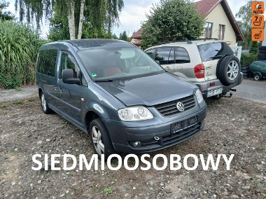 Volkswagen Caddy III 2.0 TDI LONG 7 osób klimatronik alufelgi czujniki hak-1