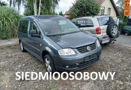Volkswagen Caddy III 2.0 TDI LONG 7 osób klimatronik alufelgi czujniki hak