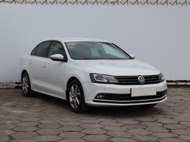 Volkswagen Jetta VI , Salon Polska, Serwis ASO, VAT 23%, Skóra, Navi, Xenon,-1