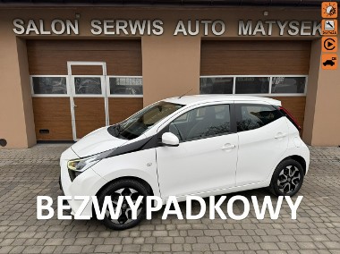 Toyota Aygo II 1,0 72KM Klima Kamera CarPlay Serwis Koła lato+zima-1