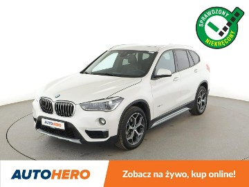 BMW X1 F48 4x4 automat full LED skóra navi panorama navi czujniki parkowania