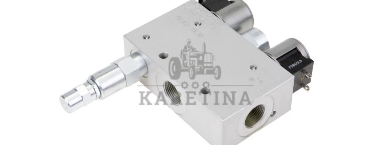 Massey Fergusson MF 30 - blok zaworu pompy hydraulicznej D45110070-1