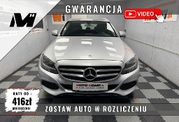 Mercedes-Benz Klasa C W205 1.6 Benzyna, nawigacja, led, kamera, skóra, GWARANCJA