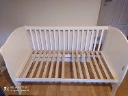 łóżko dla dziecka do 6 lat, białe IKEA
