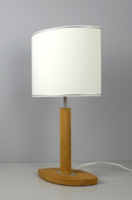 Lampa biurkowa MELLBY skandynawski z srebrnym wykończeniem-2