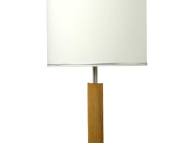 Lampa biurkowa MELLBY skandynawski z srebrnym wykończeniem-1
